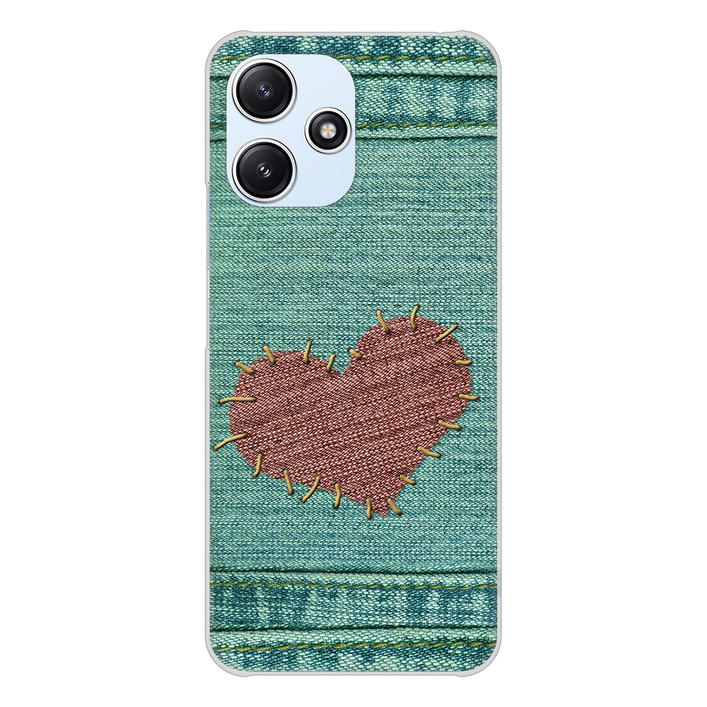 Redmi 12 5G XIG03 au 高画質仕上げ 背面印刷 ハードケースビッグハート