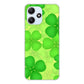 Redmi 12 5G XIG03 au 高画質仕上げ 背面印刷 ハードケース 【1297 四つ葉のクローバー】