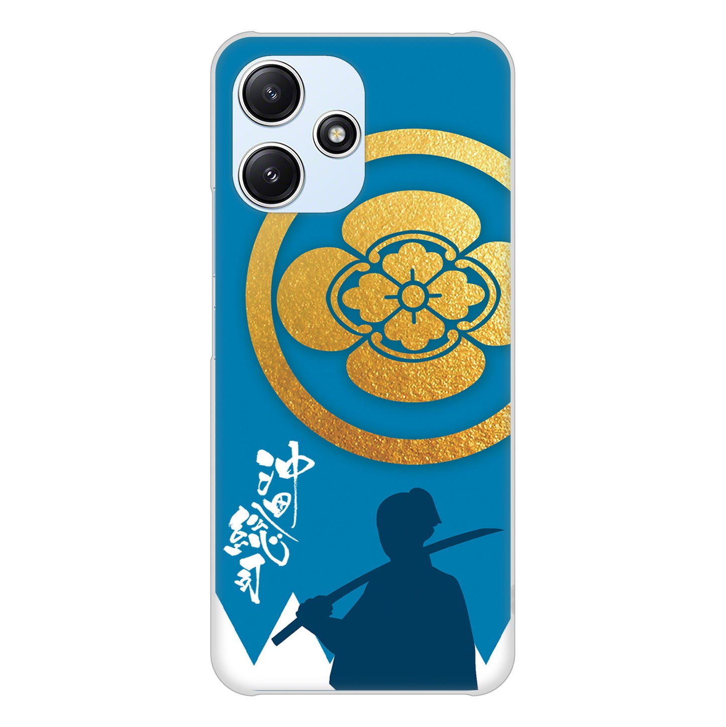 Redmi 12 5G XIG03 au 高画質仕上げ 背面印刷 ハードケース家紋
