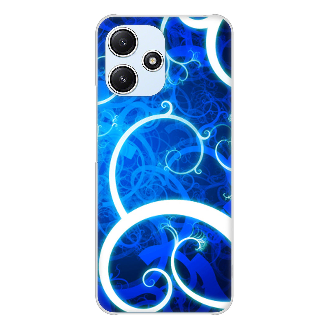 Redmi 12 5G XIG03 au 高画質仕上げ 背面印刷 ハードケース 【EK850 神秘の草】