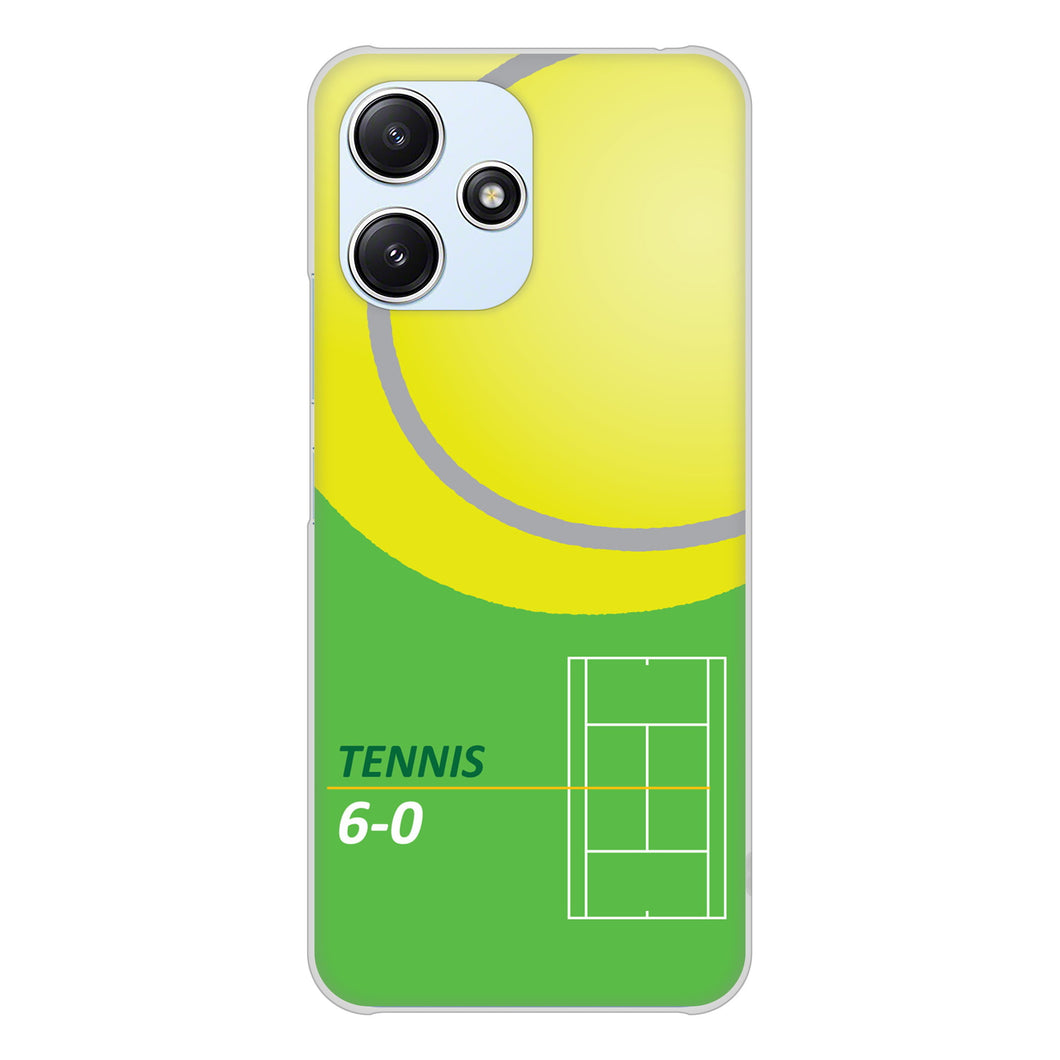 Redmi 12 5G XIG03 au 高画質仕上げ 背面印刷 ハードケース 【IB920 TENNIS】