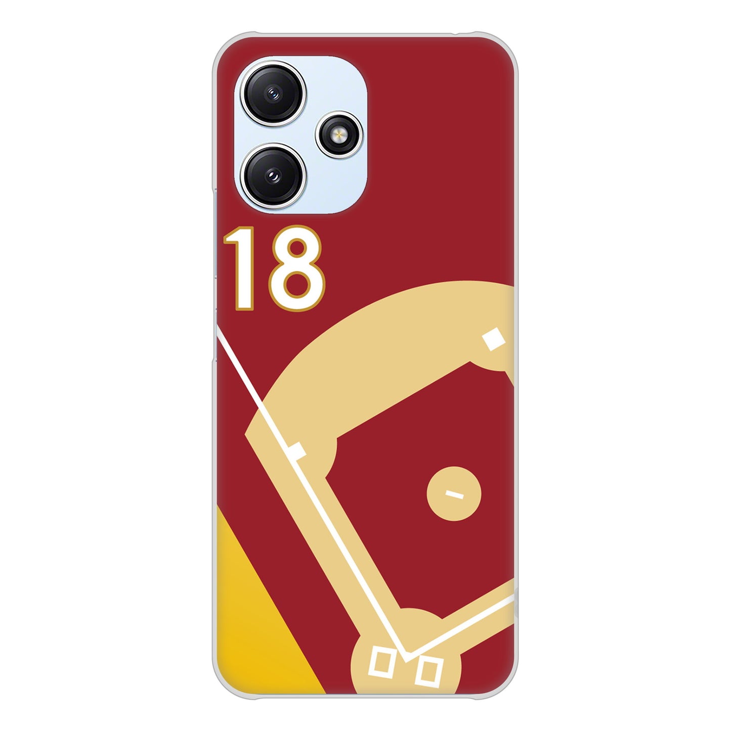 Redmi 12 5G XIG03 au 高画質仕上げ 背面印刷 ハードケースbaseball