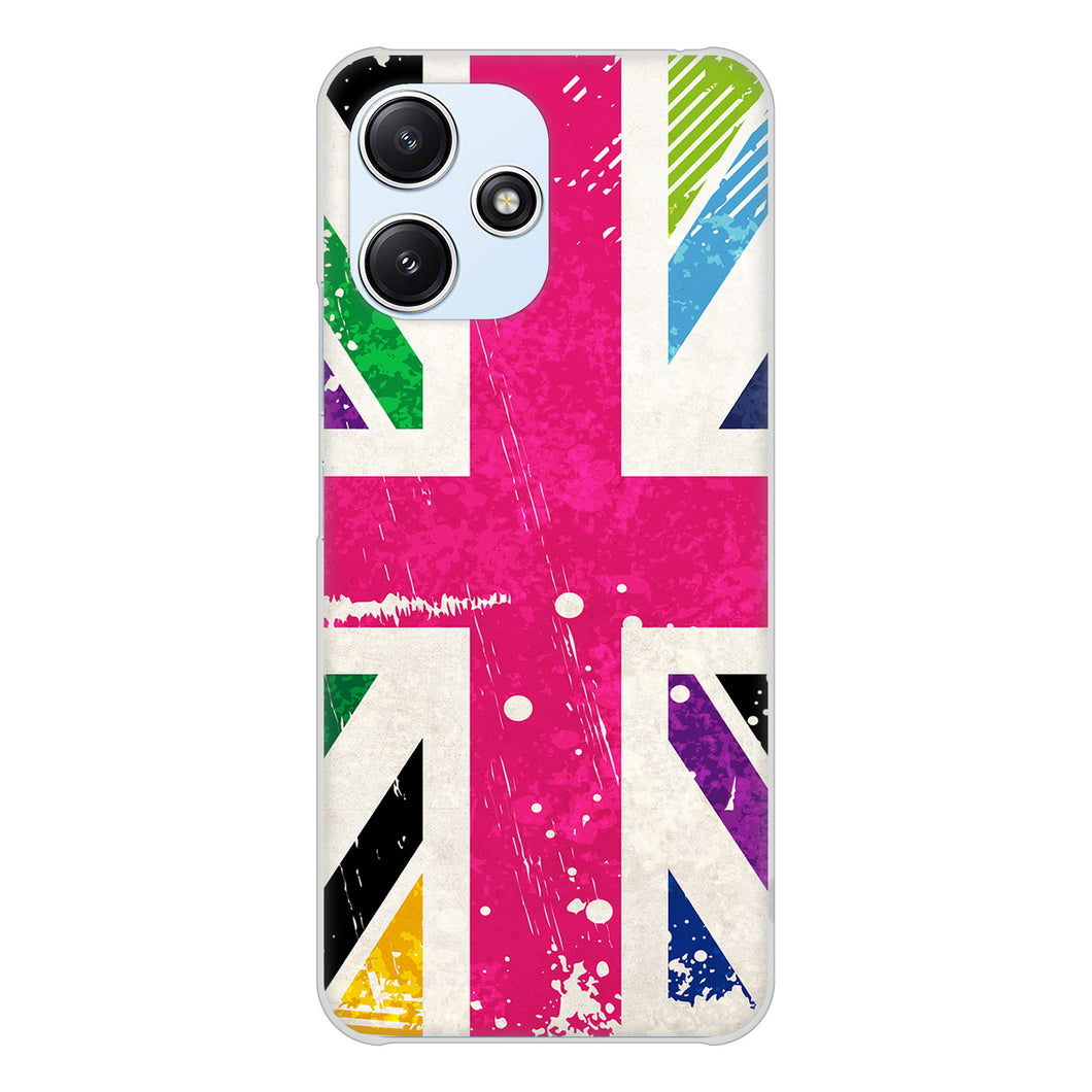 Redmi 12 5G XIG03 au 高画質仕上げ 背面印刷 ハードケースユニオンジャック