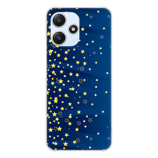 Redmi 12 5G XIG03 au 高画質仕上げ 背面印刷 ハードケース 【VA842 満天の星空】