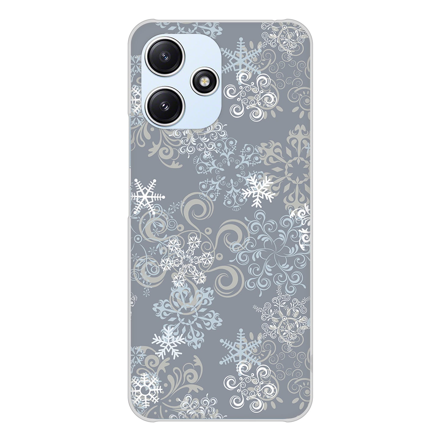 Redmi 12 5G XIG03 au 高画質仕上げ 背面印刷 ハードケースクリスマス