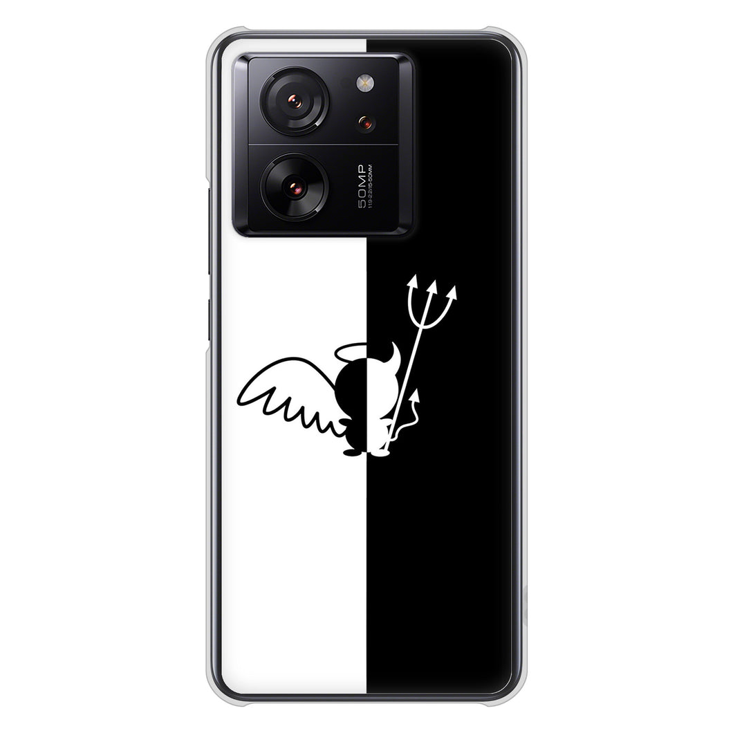 Xiaomi 13T XIG04 au 高画質仕上げ 背面印刷 ハードケース 【027 ハーフデビット】