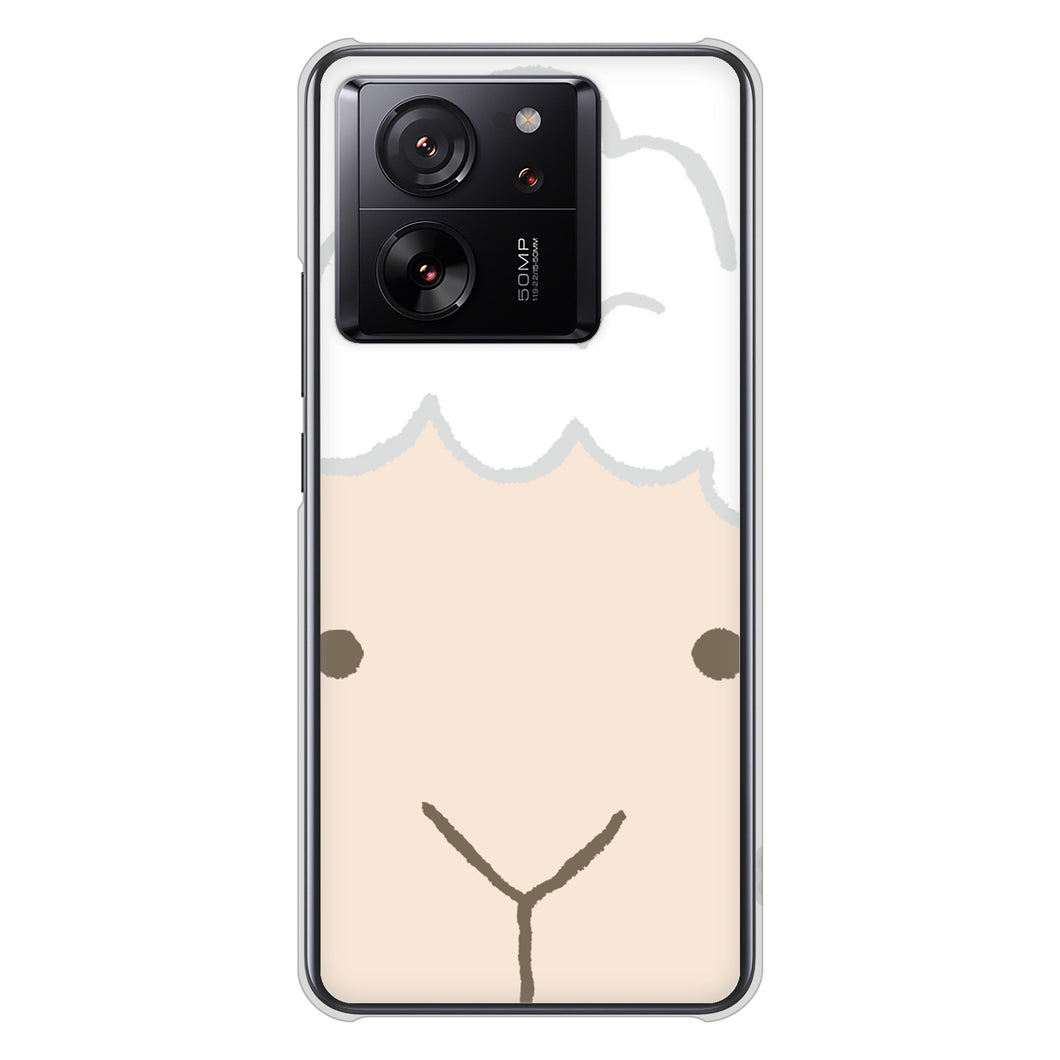 Xiaomi 13T XIG04 au 高画質仕上げ 背面印刷 ハードケースドアップアニマル