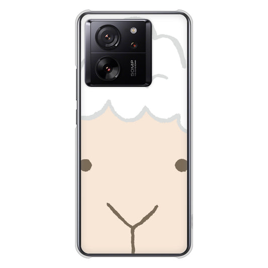Xiaomi 13T XIG04 au 高画質仕上げ 背面印刷 ハードケースドアップアニマル