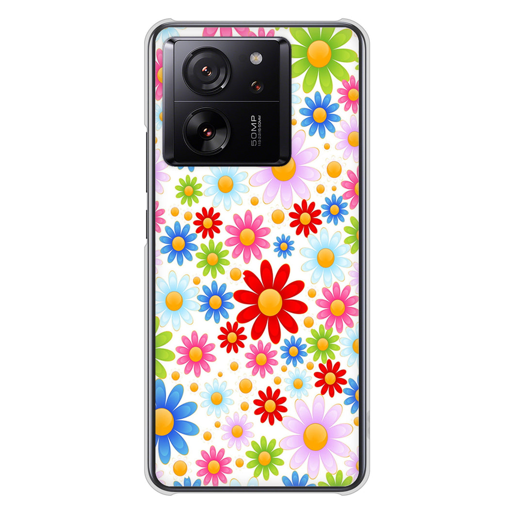 Xiaomi 13T XIG04 au 高画質仕上げ 背面印刷 ハードケースリバティプリント