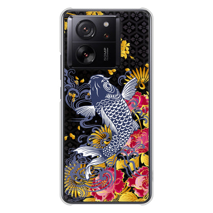 Xiaomi 13T XIG04 au 高画質仕上げ 背面印刷 ハードケース鯉