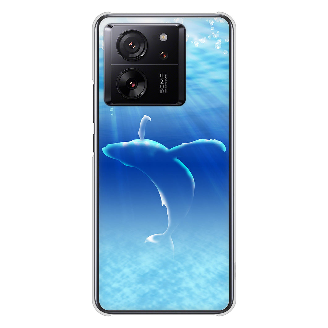 Xiaomi 13T XIG04 au 高画質仕上げ 背面印刷 ハードケース海の守り神