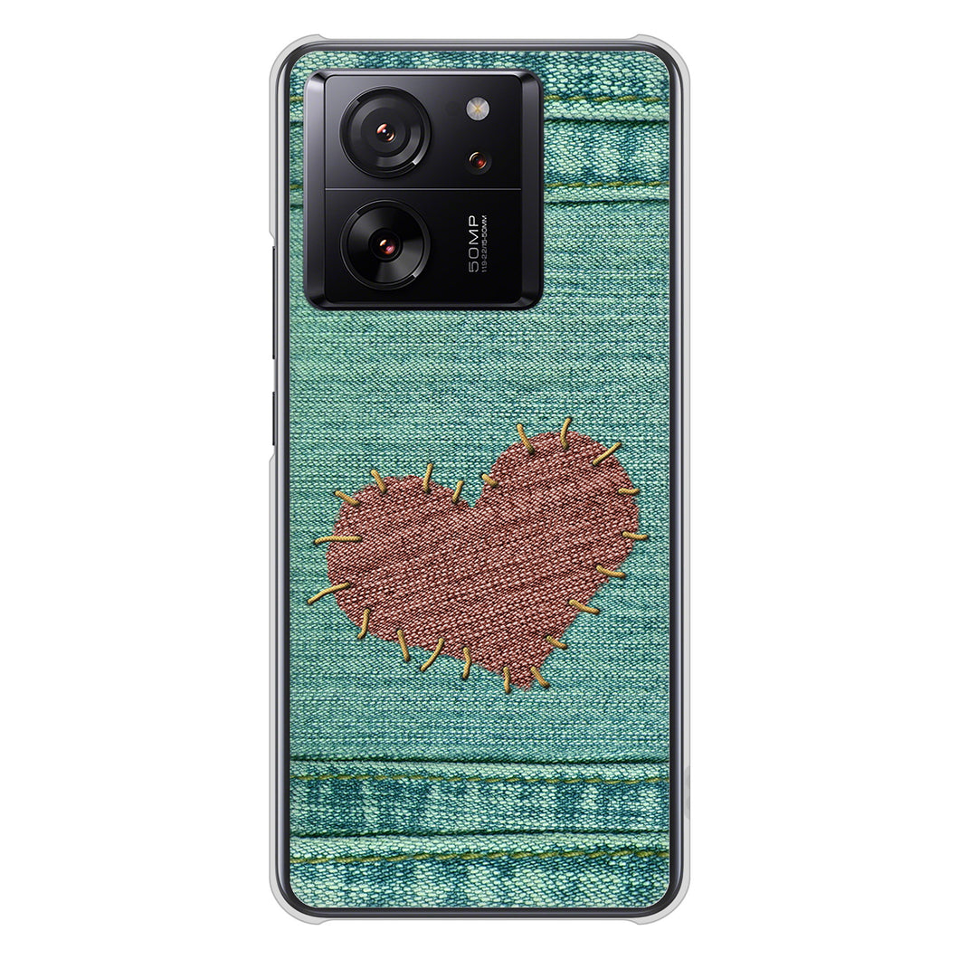 Xiaomi 13T XIG04 au 高画質仕上げ 背面印刷 ハードケースビッグハート