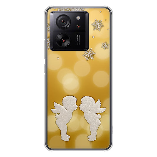 Xiaomi 13T XIG04 au 高画質仕上げ 背面印刷 ハードケースエンジェル