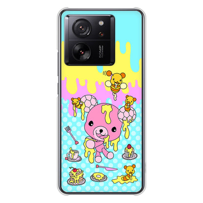 Xiaomi 13T XIG04 au 高画質仕上げ 背面印刷 ハードケースむかいあぐる ハニベア