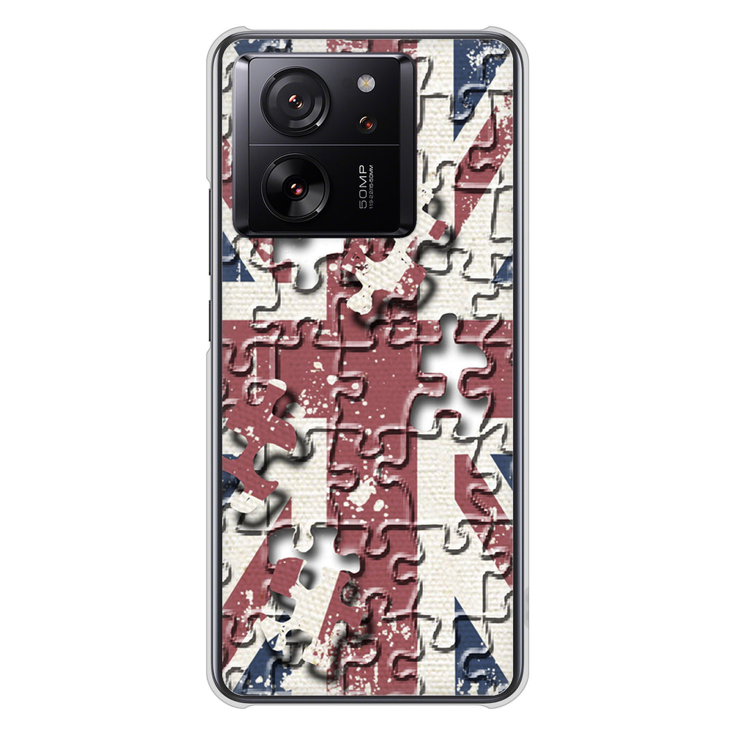 Xiaomi 13T XIG04 au 高画質仕上げ 背面印刷 ハードケースユニオンジャック