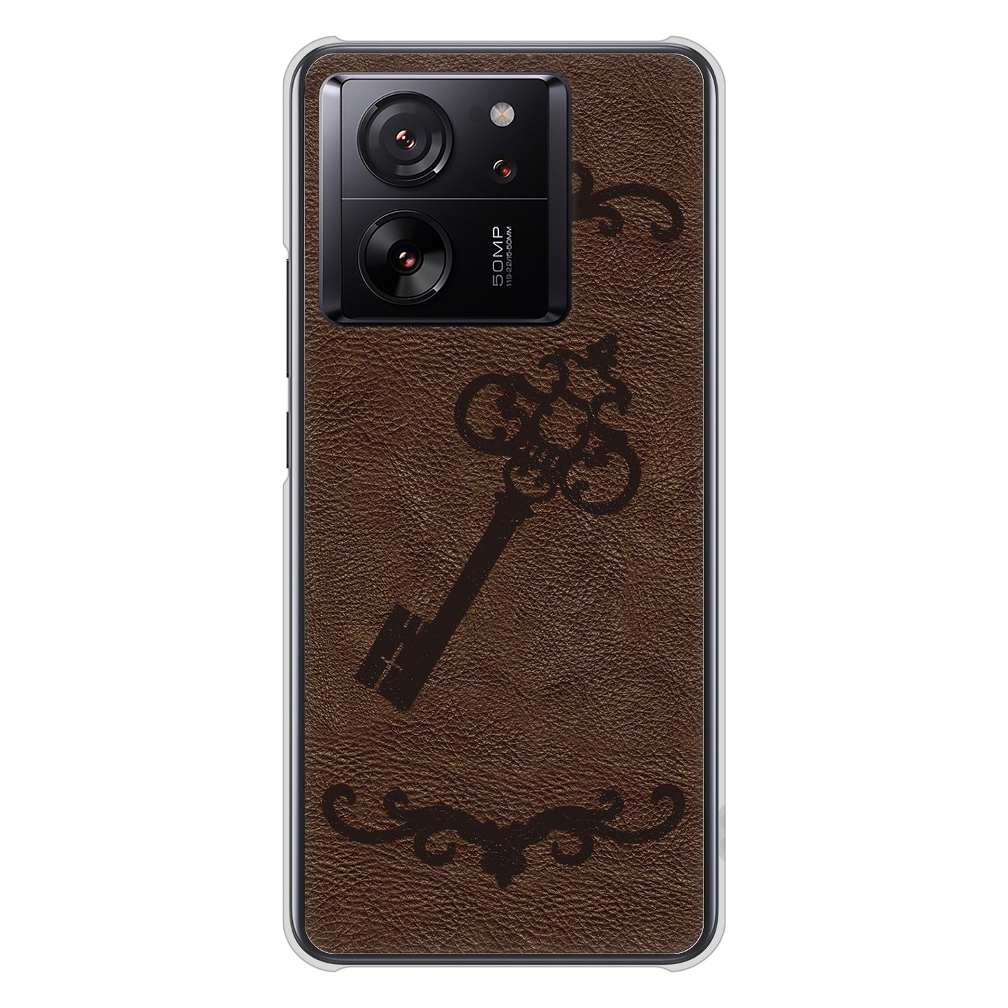 Xiaomi 13T XIG04 au 高画質仕上げ 背面印刷 ハードケースレザー風