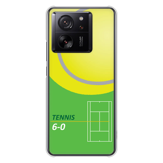 Xiaomi 13T XIG04 au 高画質仕上げ 背面印刷 ハードケース 【IB920 TENNIS】