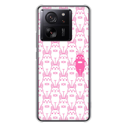 Xiaomi 13T XIG04 au 高画質仕上げ 背面印刷 ハードケースパターンアニマル