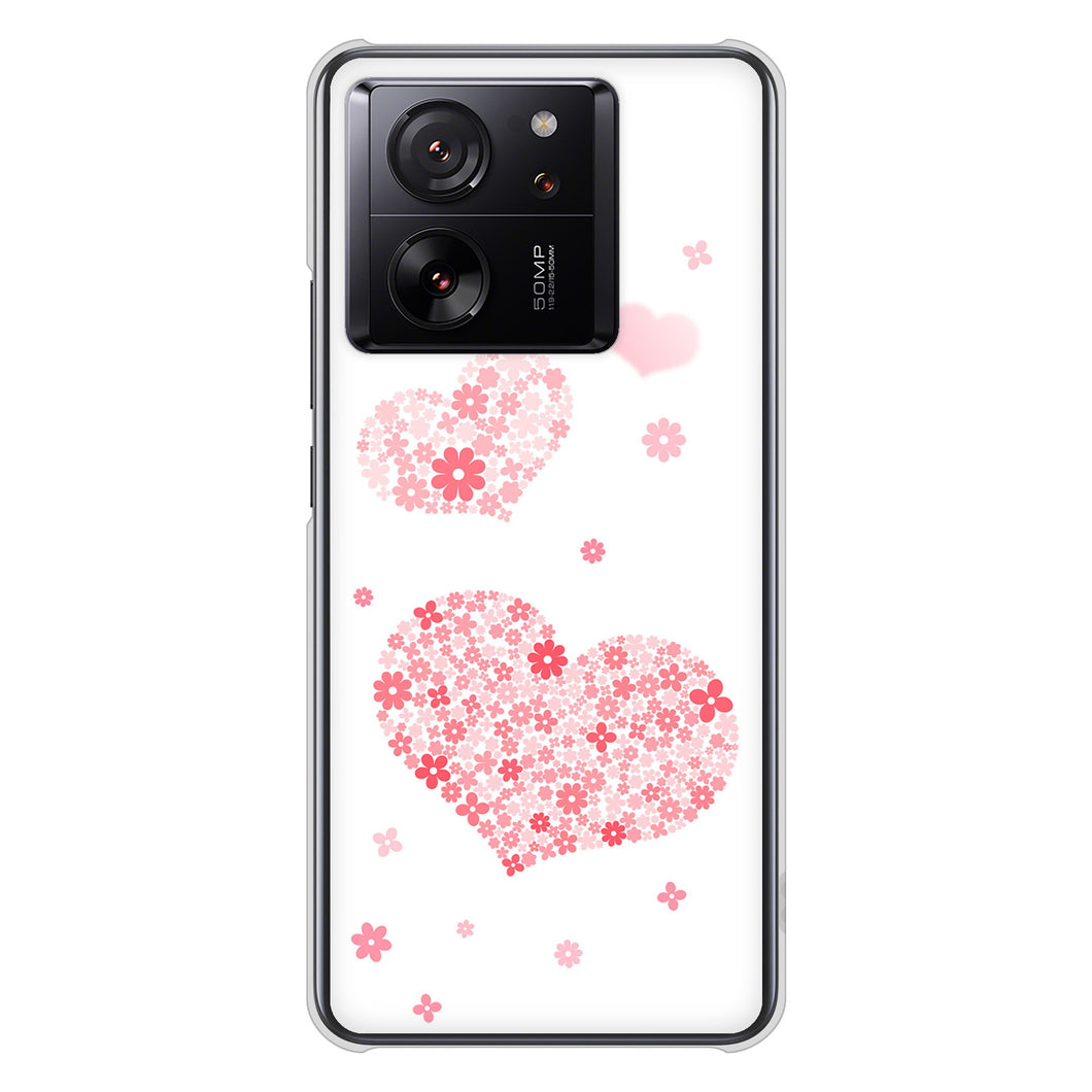 Xiaomi 13T XIG04 au 高画質仕上げ 背面印刷 ハードケースビッグハート