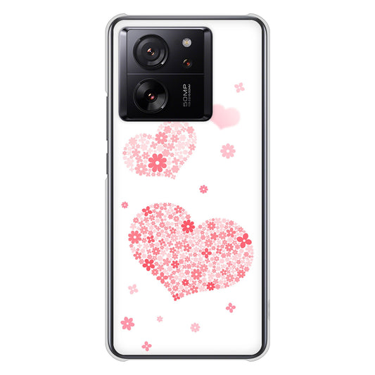 Xiaomi 13T XIG04 au 高画質仕上げ 背面印刷 ハードケースビッグハート