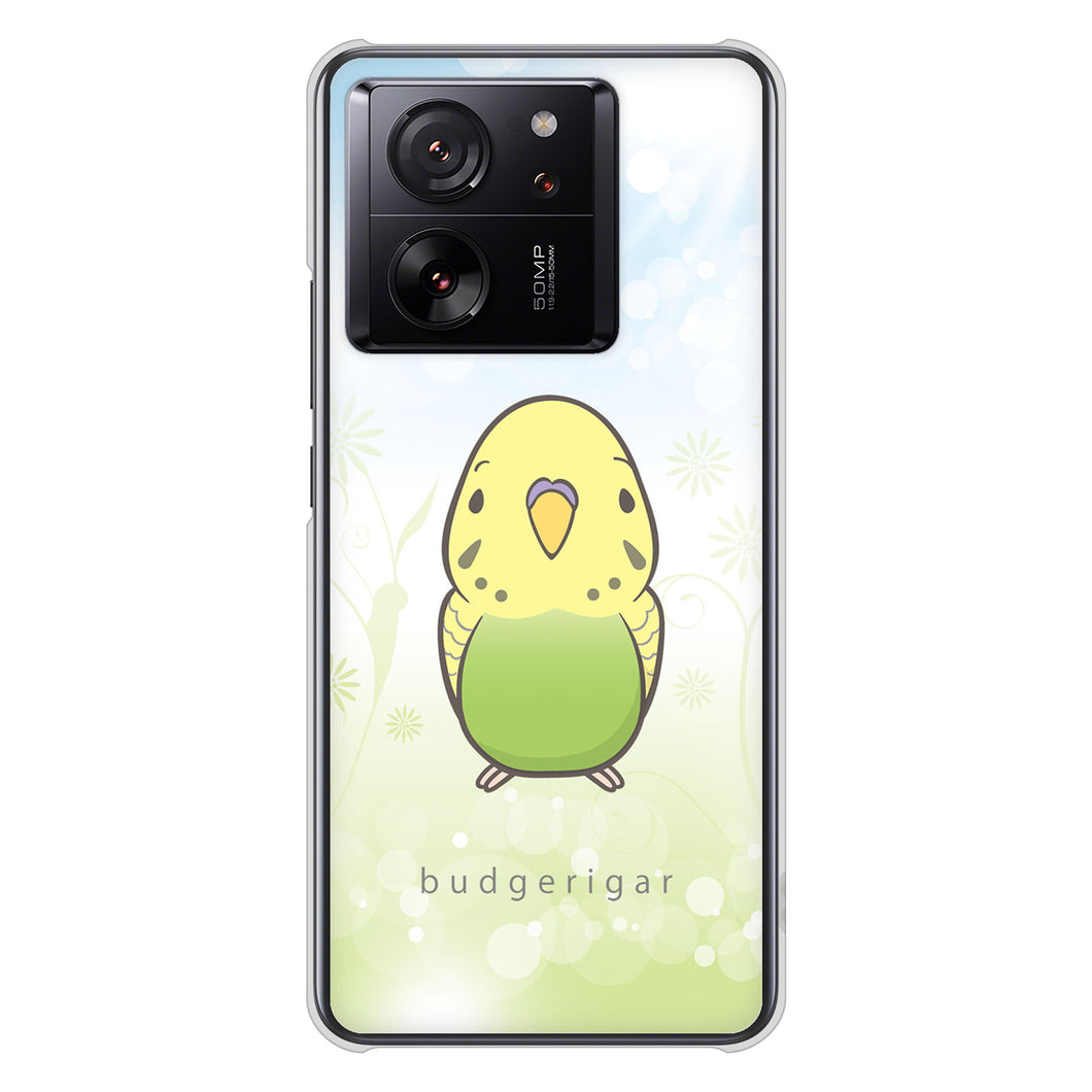 Xiaomi 13T XIG04 au 高画質仕上げ 背面印刷 ハードケースセキセイインコ