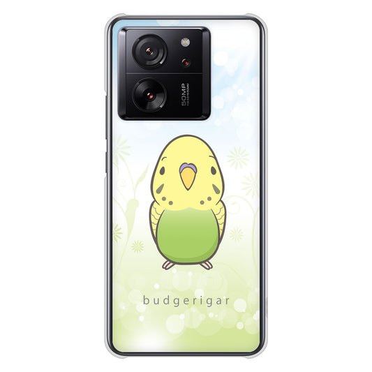 Xiaomi 13T XIG04 au 高画質仕上げ 背面印刷 ハードケースセキセイインコ