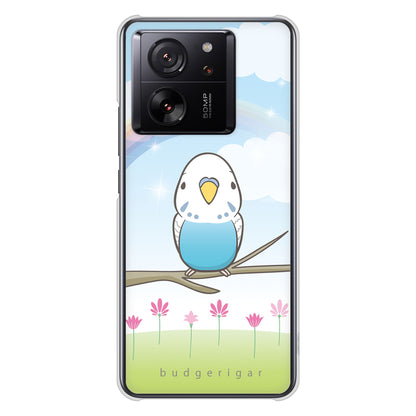 Xiaomi 13T XIG04 au 高画質仕上げ 背面印刷 ハードケースセキセイインコ