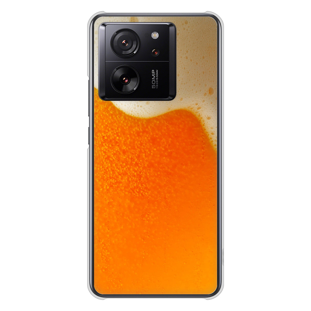 Xiaomi 13T XIG04 au 高画質仕上げ 背面印刷 ハードケース生ビール