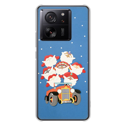 Xiaomi 13T XIG04 au 高画質仕上げ 背面印刷 ハードケースクリスマス