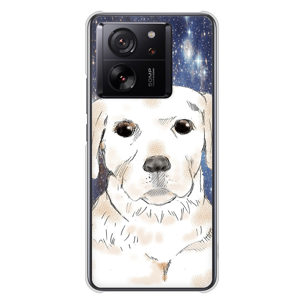 Xiaomi 13T XIG04 au 高画質仕上げ 背面印刷 ハードケースラブラドールレトリバー