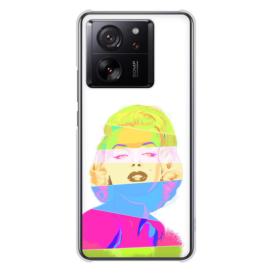 Xiaomi 13T XIG04 au 高画質仕上げ 背面印刷 ハードケースマリリンモンローデザイン