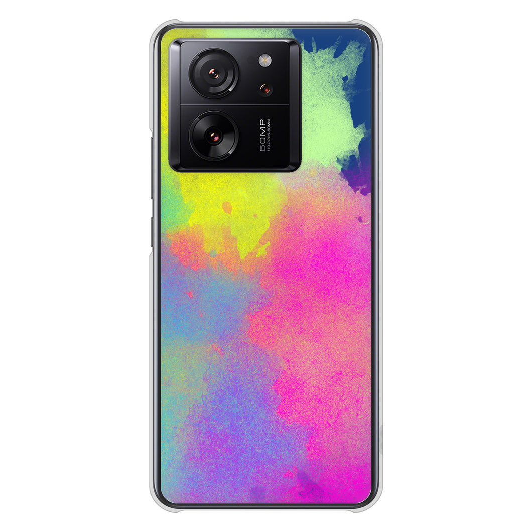 Xiaomi 13T XIG04 au 高画質仕上げ 背面印刷 ハードケースパステルアート