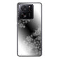 Xiaomi 13T XIG04 au 高画質仕上げ 背面印刷 ハードケース 【YJ340 モノトーン 雪の結晶 】