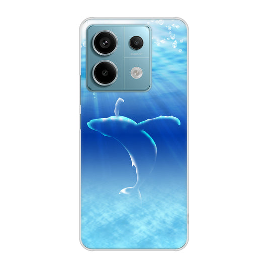 Xiaomi Redmi Note 13 Pro 5G XIG05 au 高画質仕上げ 背面印刷 ハードケース海の守り神