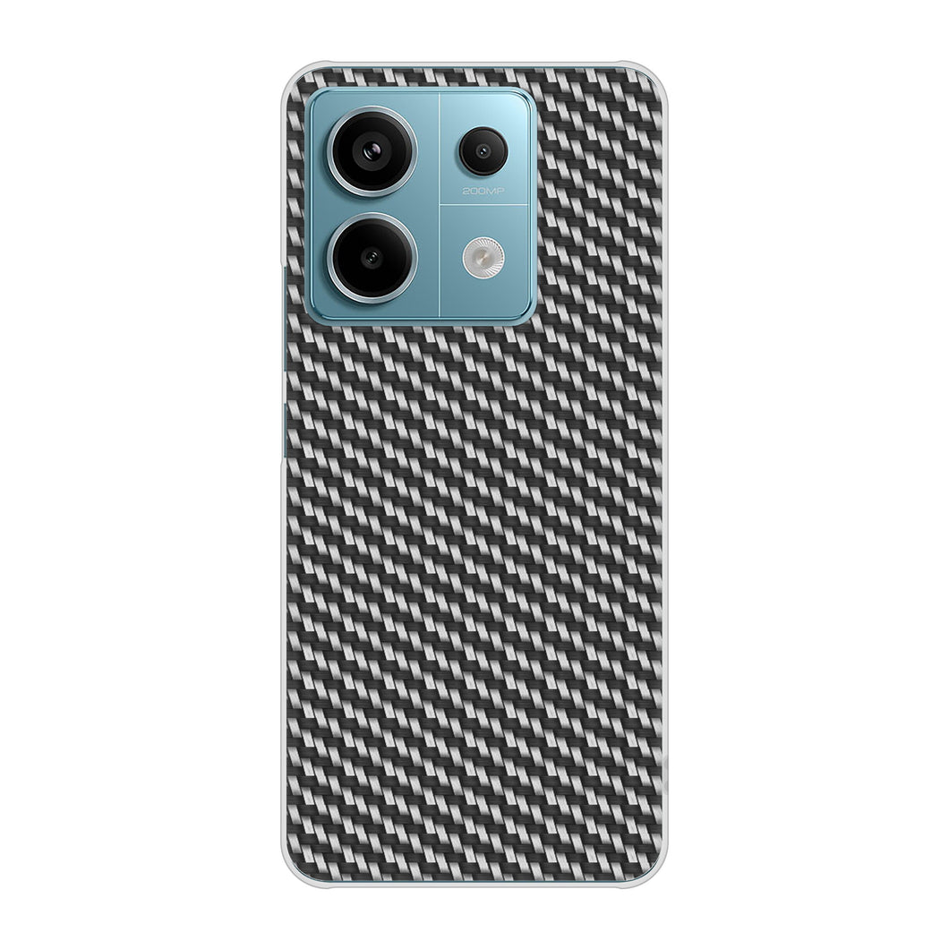 Xiaomi Redmi Note 13 Pro 5G XIG05 au 高画質仕上げ 背面印刷 ハードケースカーボン