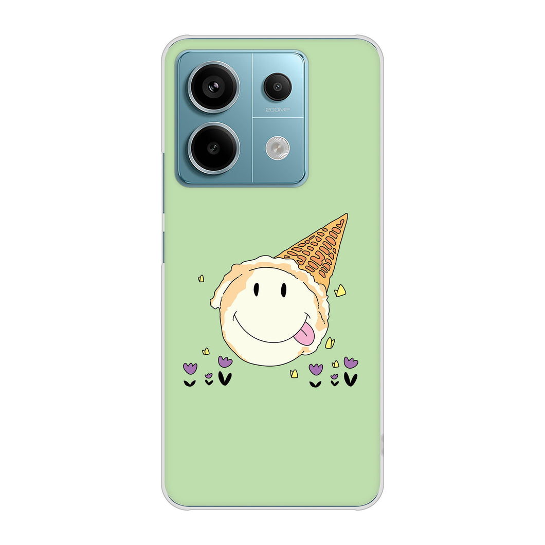 Xiaomi Redmi Note 13 Pro 5G XIG05 au 高画質仕上げ 背面印刷 ハードケーススイーツイラスト