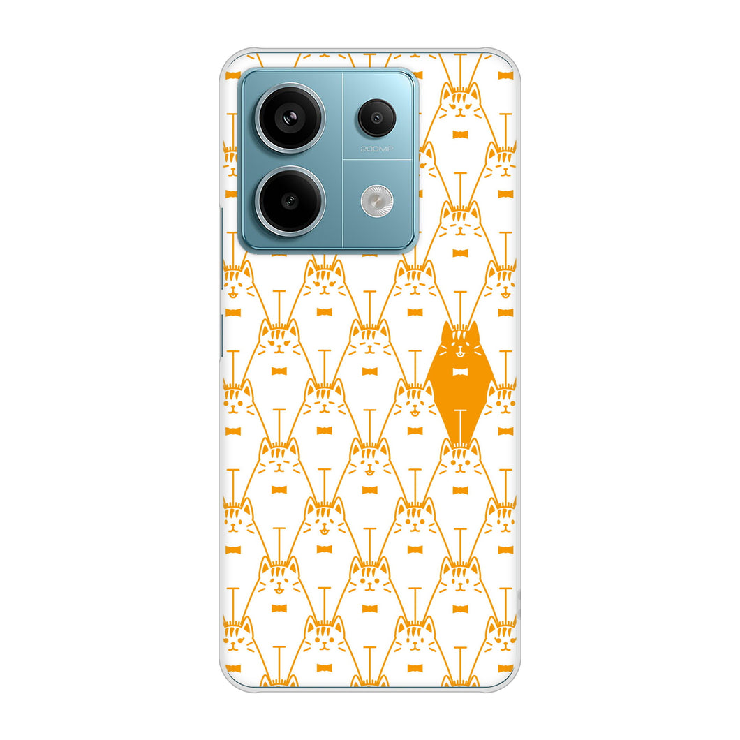 Xiaomi Redmi Note 13 Pro 5G XIG05 au 高画質仕上げ 背面印刷 ハードケースパターンアニマル