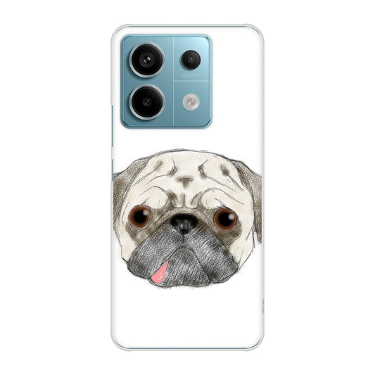 Xiaomi Redmi Note 13 Pro 5G XIG05 au 高画質仕上げ 背面印刷 ハードケースパグ