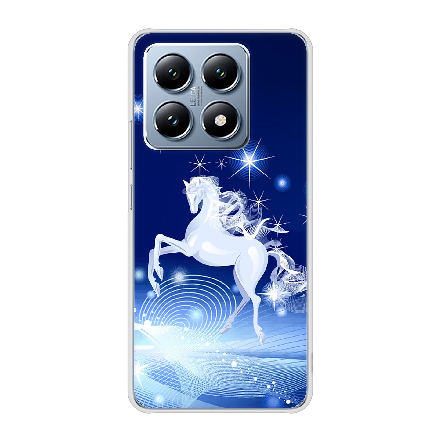 Xiaomi 14T XIG07 au 高画質仕上げ 背面印刷 ハードケース 【436 ペガサス】