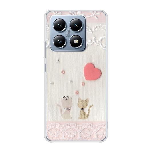 Xiaomi 14T XIG07 au 高画質仕上げ 背面印刷 ハードケースクラフト写真ネコ