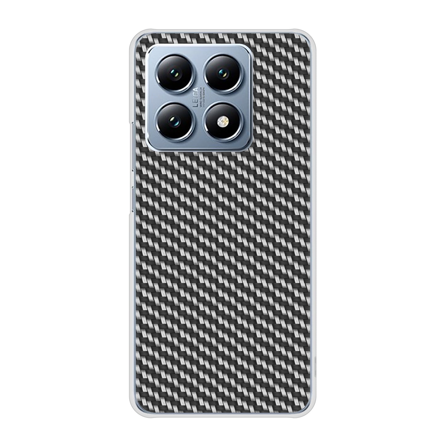 Xiaomi 14T XIG07 au 高画質仕上げ 背面印刷 ハードケースカーボン