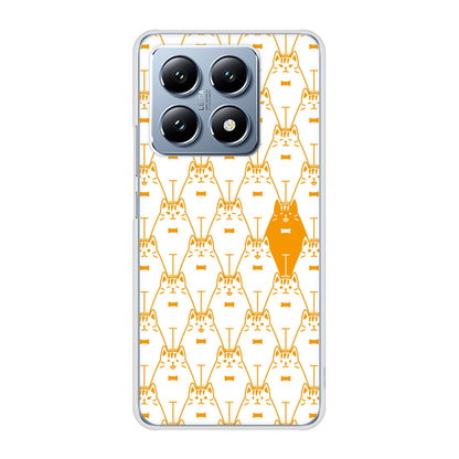 Xiaomi 14T XIG07 au 高画質仕上げ 背面印刷 ハードケースパターンアニマル