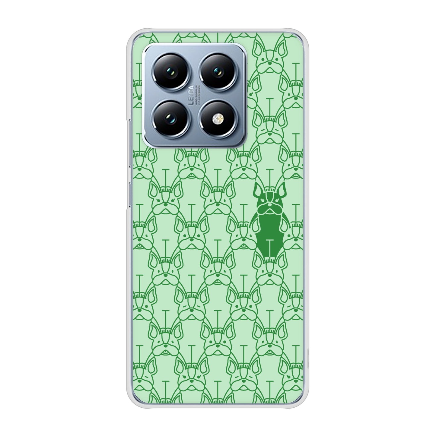 Xiaomi 14T XIG07 au 高画質仕上げ 背面印刷 ハードケースパターンアニマル