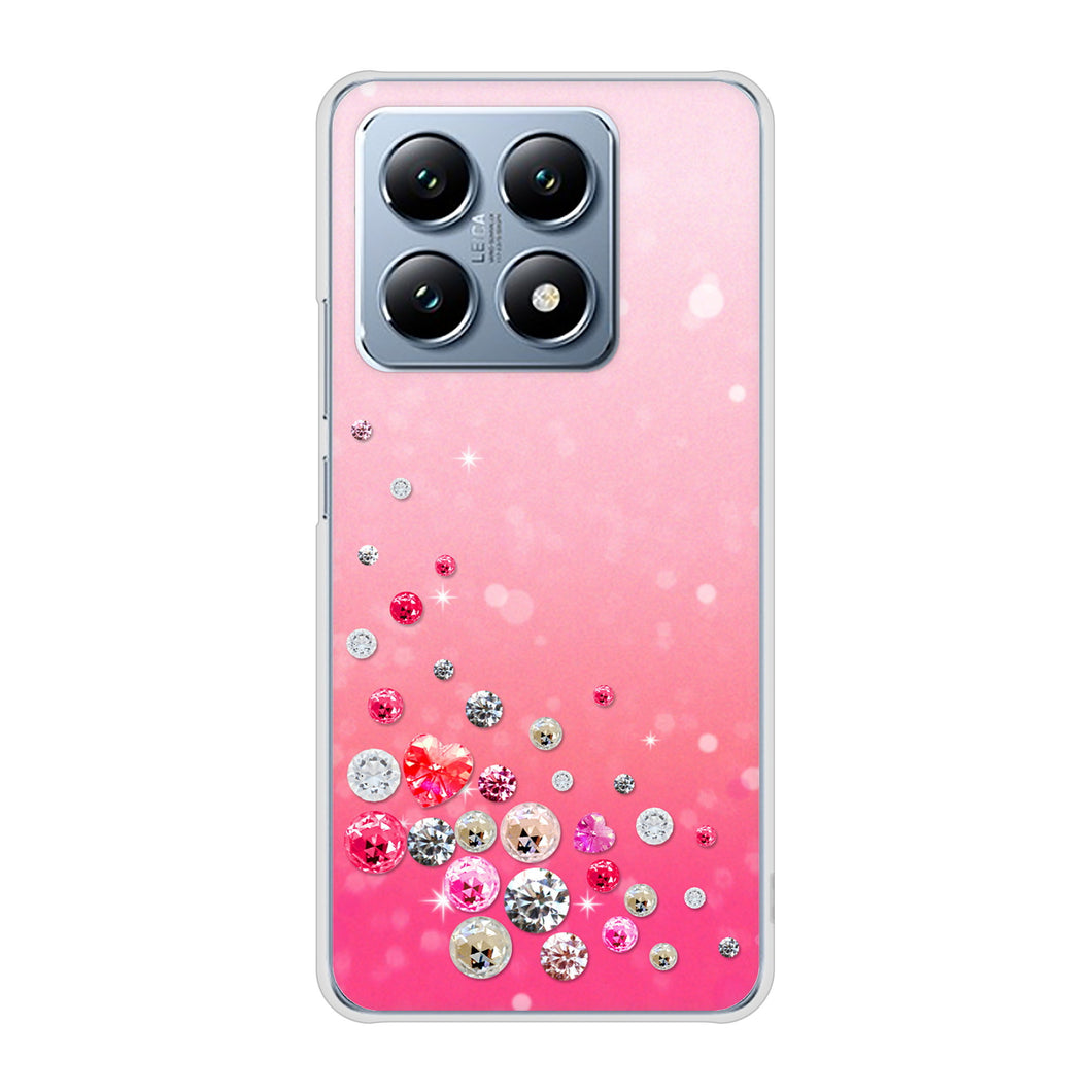 Xiaomi 14T XIG07 au 高画質仕上げ 背面印刷 ハードケーススワロデコ風プリント