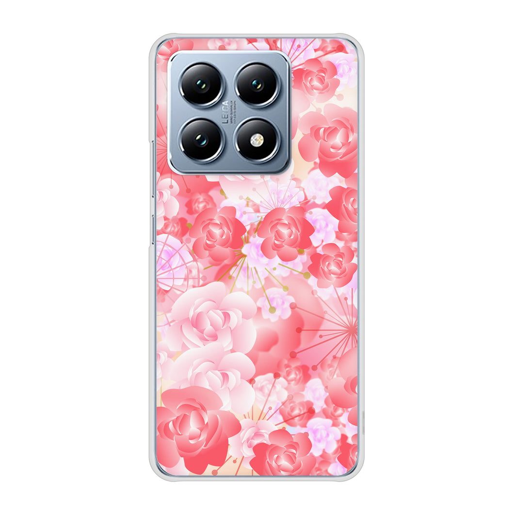 Xiaomi 14T XIG07 au 高画質仕上げ 背面印刷 ハードケース 【VA817 はんなり色の華】