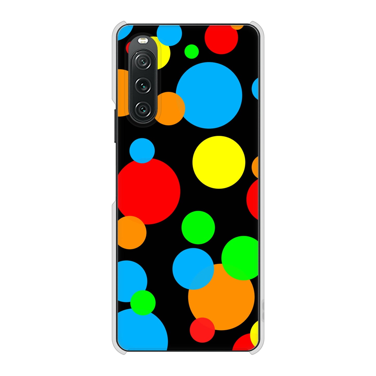 Xperia 10 V XQ-DC44 高画質仕上げ 背面印刷 ハードケース 【076 シンプル（大阪のおばちゃん）】