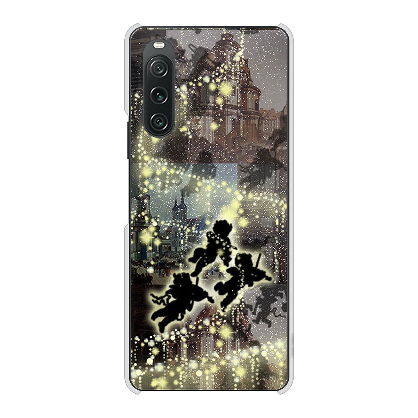 Xperia 10 V XQ-DC44 高画質仕上げ 背面印刷 ハードケース 【253 天使の音楽隊】