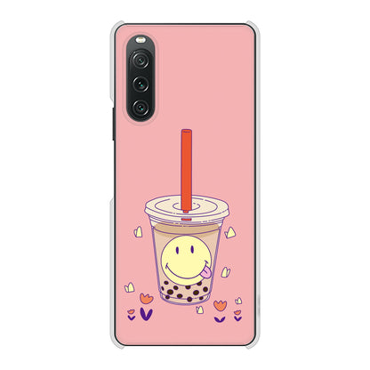 Xperia 10 V XQ-DC44 高画質仕上げ 背面印刷 ハードケーススイーツイラスト