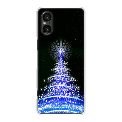 Xperia 5 V XQ-DE44 高画質仕上げ 背面印刷 ハードケースクリスマス