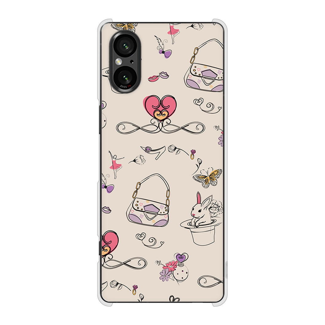 Xperia 5 V XQ-DE44 高画質仕上げ 背面印刷 ハードケースマルチスタイル